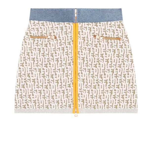 brand new Diesel Monogram Skirt M– 100% Authentic ( matching vest available)! - Picture 1 of 16